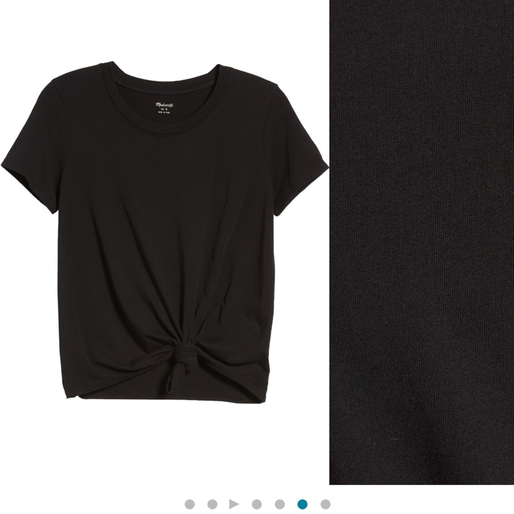 Madewell knot from t shirt